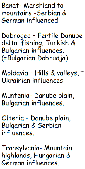 Romania Regions